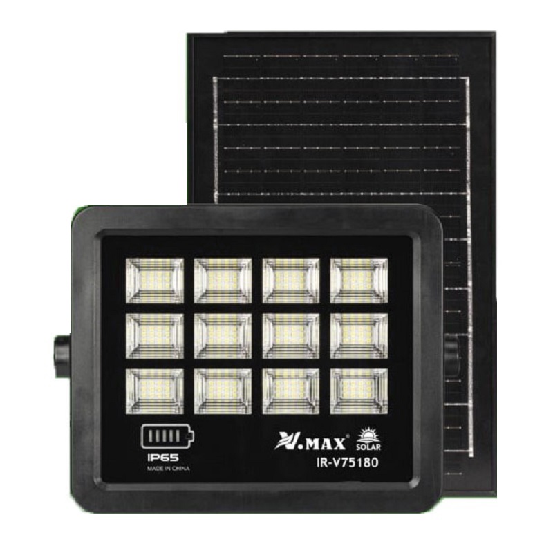پروژکتور-خورشیدی-پنل-جدا-180-وات-ویمکس-مدل-IR-V75180